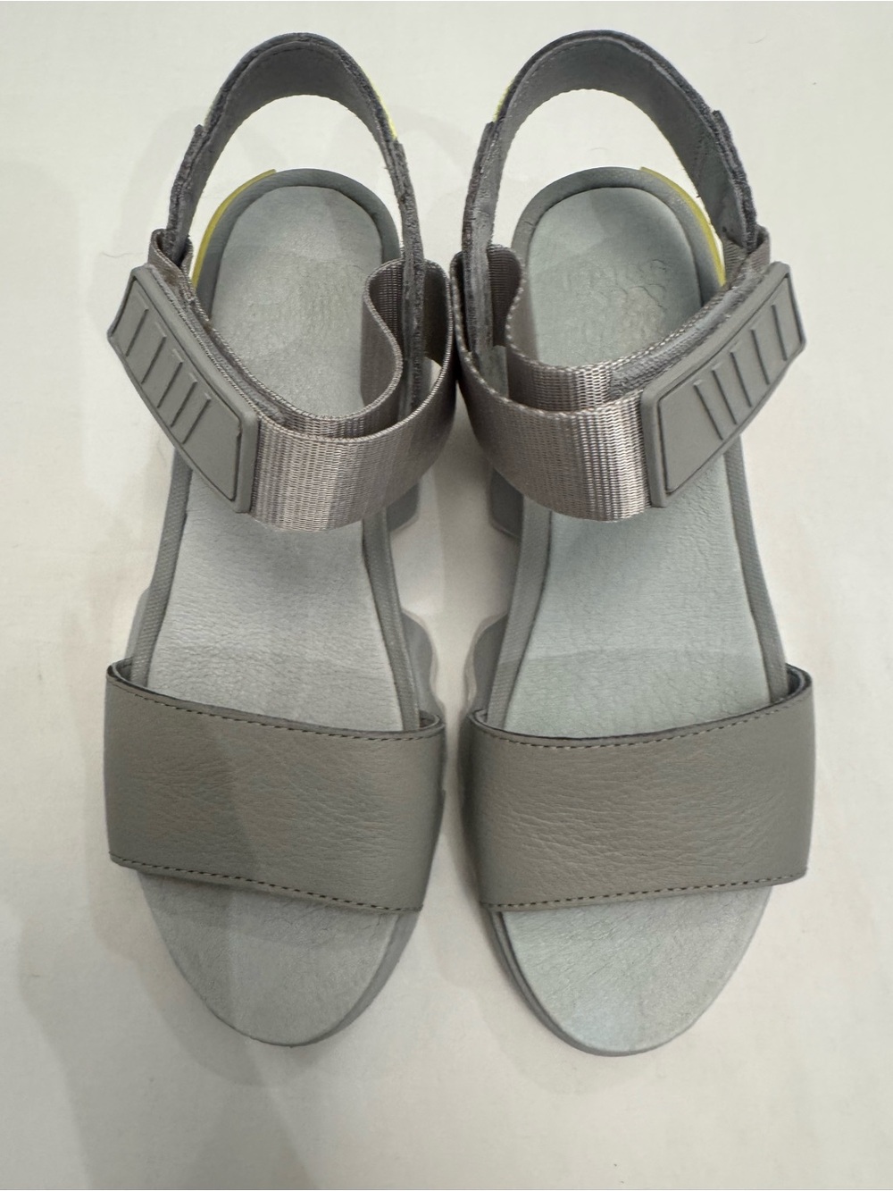Sorel Women’s Grey Adjustable Strap Sandals